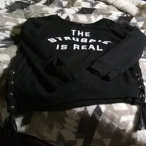 The struggle is real sweater